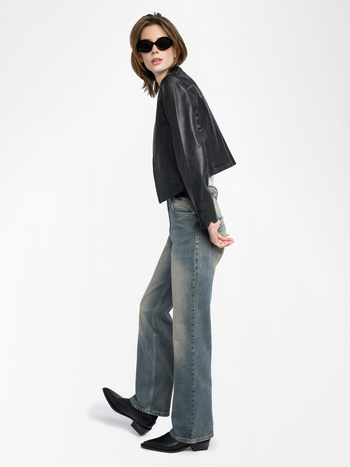 Chaqueta Luxi Cuero