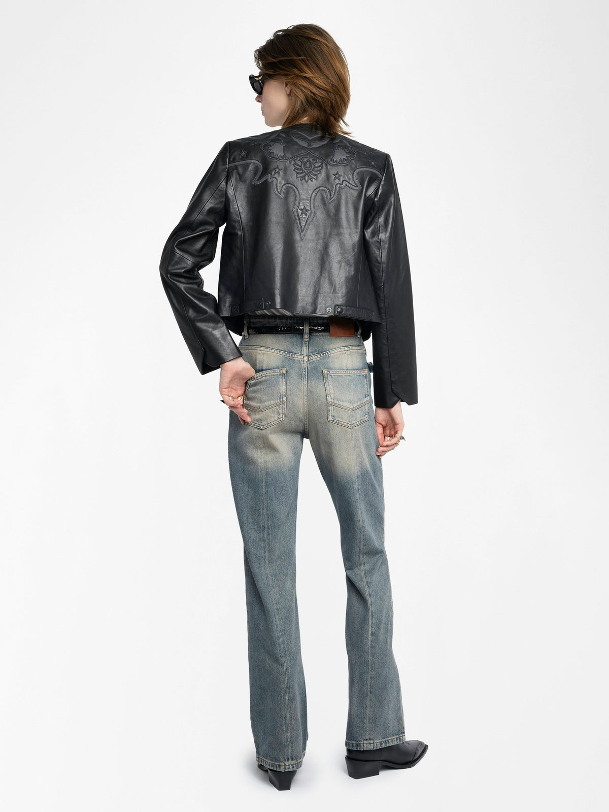 Chaqueta Luxi Cuero