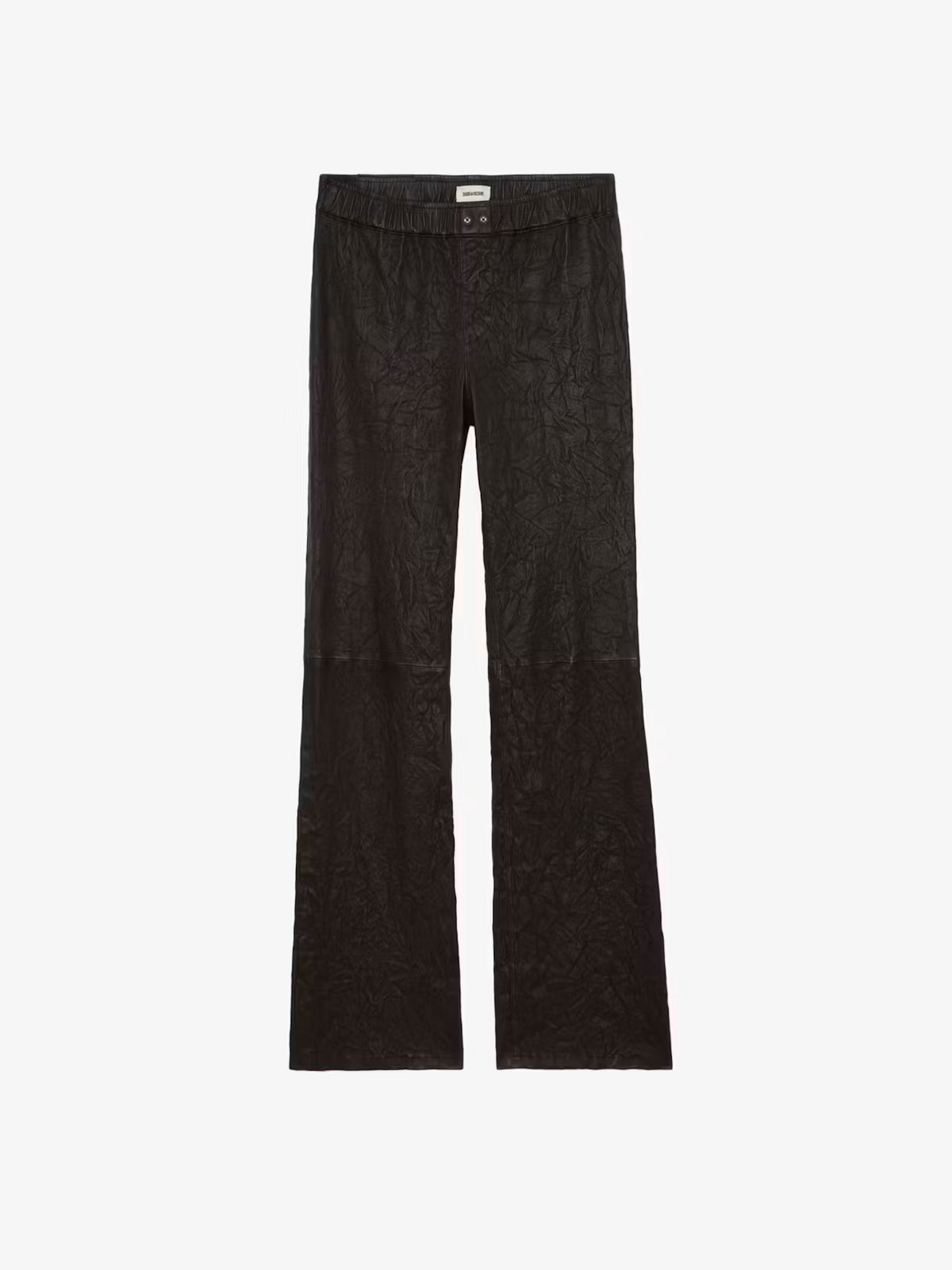 Pauline Crinkled Leather Trousers
