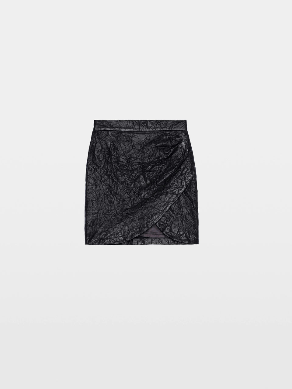 Falda Julipe Piel Arrugada Zadig & Voltaire — vista adicional