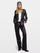 VALFRIED CRINKLED LEATHER BLAZER