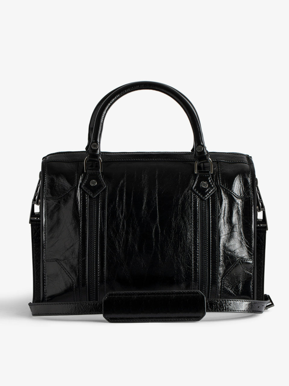 Bolso Sunny Medium #2 Vintage Patent Zadig & Voltaire — vista detalle