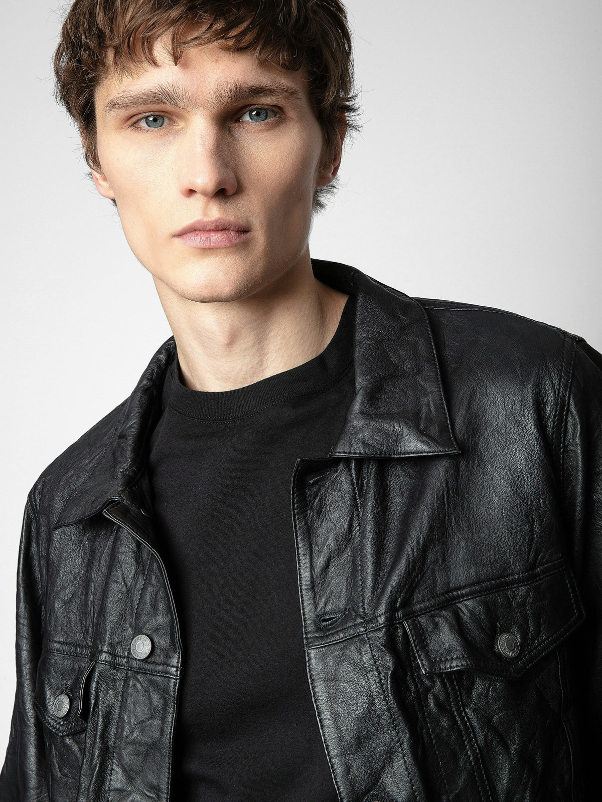 Chaqueta Base Piel