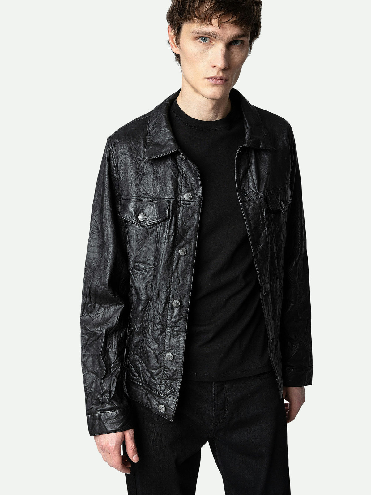 Chaqueta Base Piel