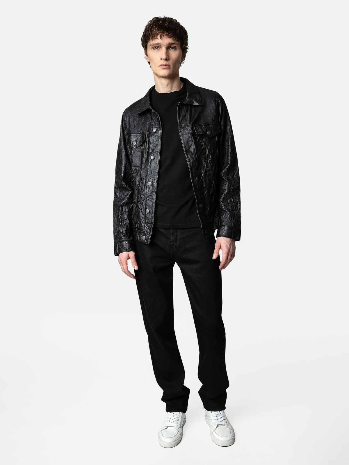 Chaqueta Base Piel