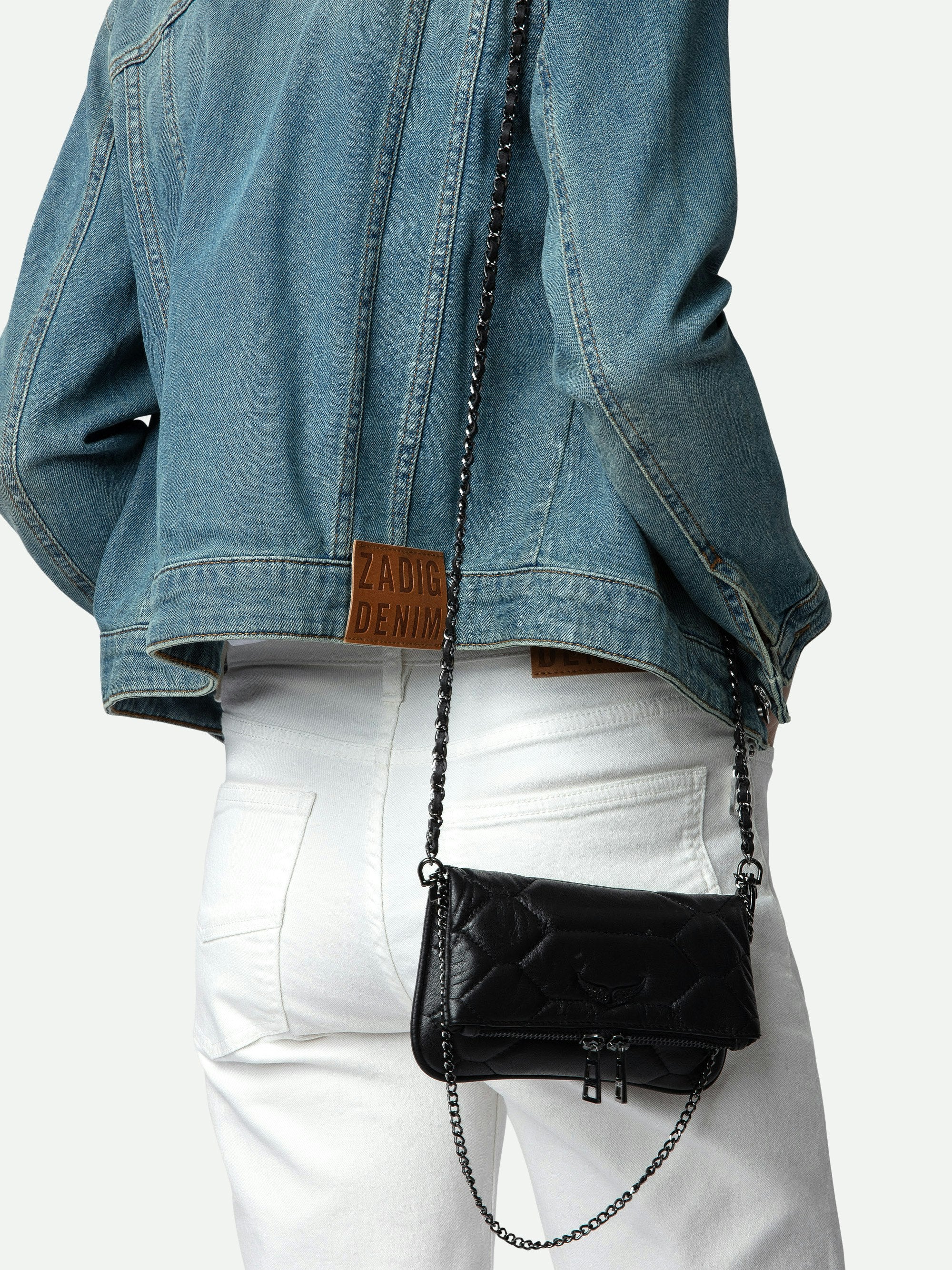 Bolso de mano Rock Mini Cuir Matelassé