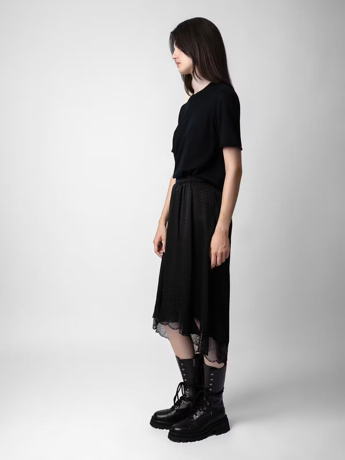 JOSLIN JACQUARD SKIRT ZV 3D