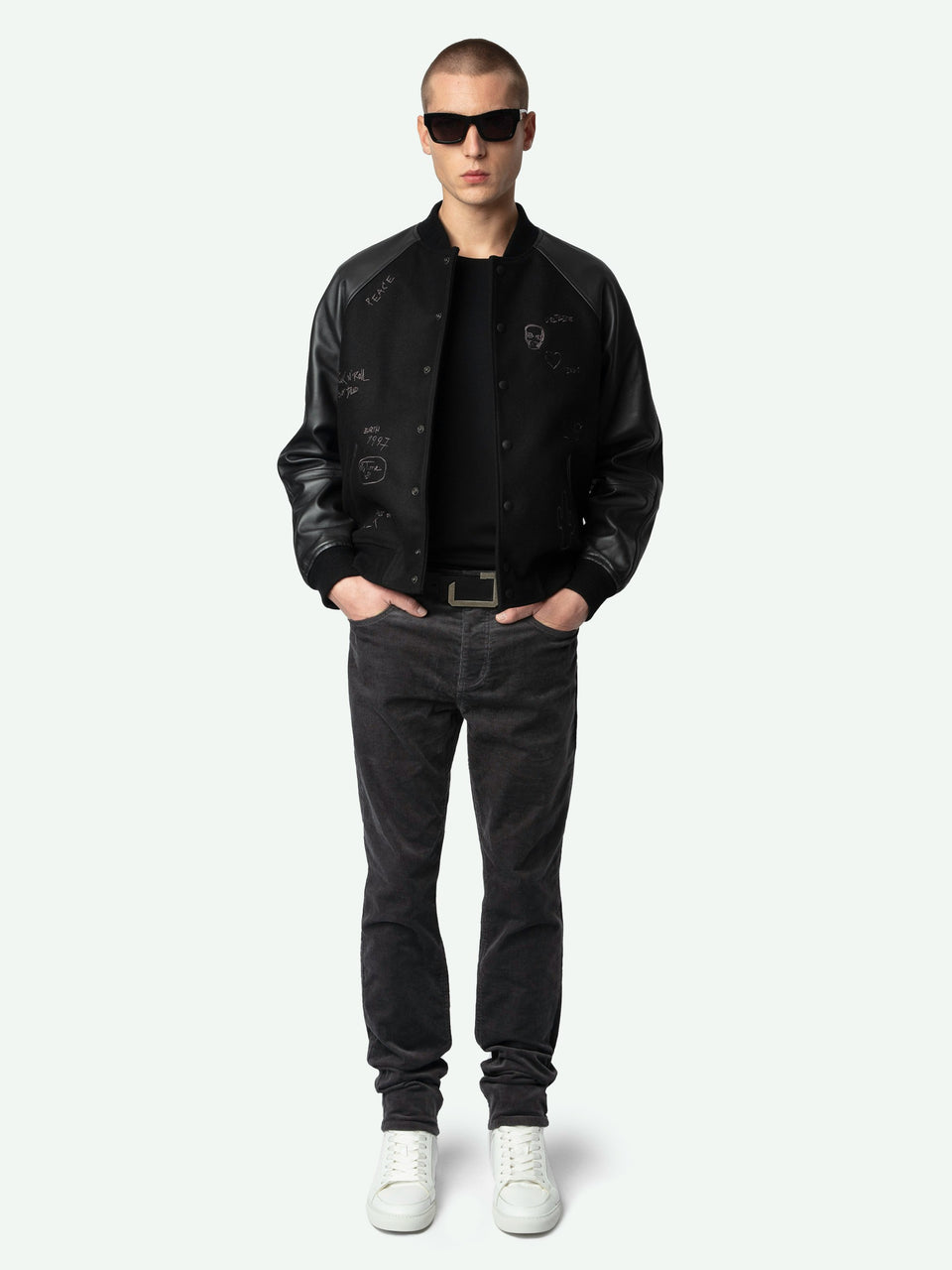 Pantalón Steeve Velours Zadig & Voltaire — vista frontal