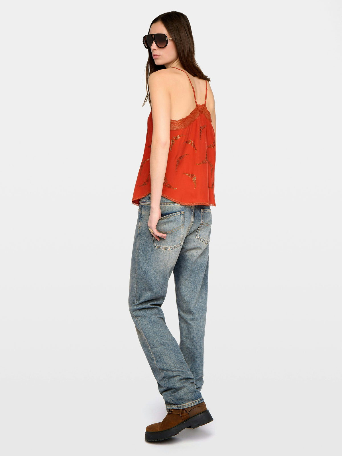 Top Lencero Christy 100% Seda