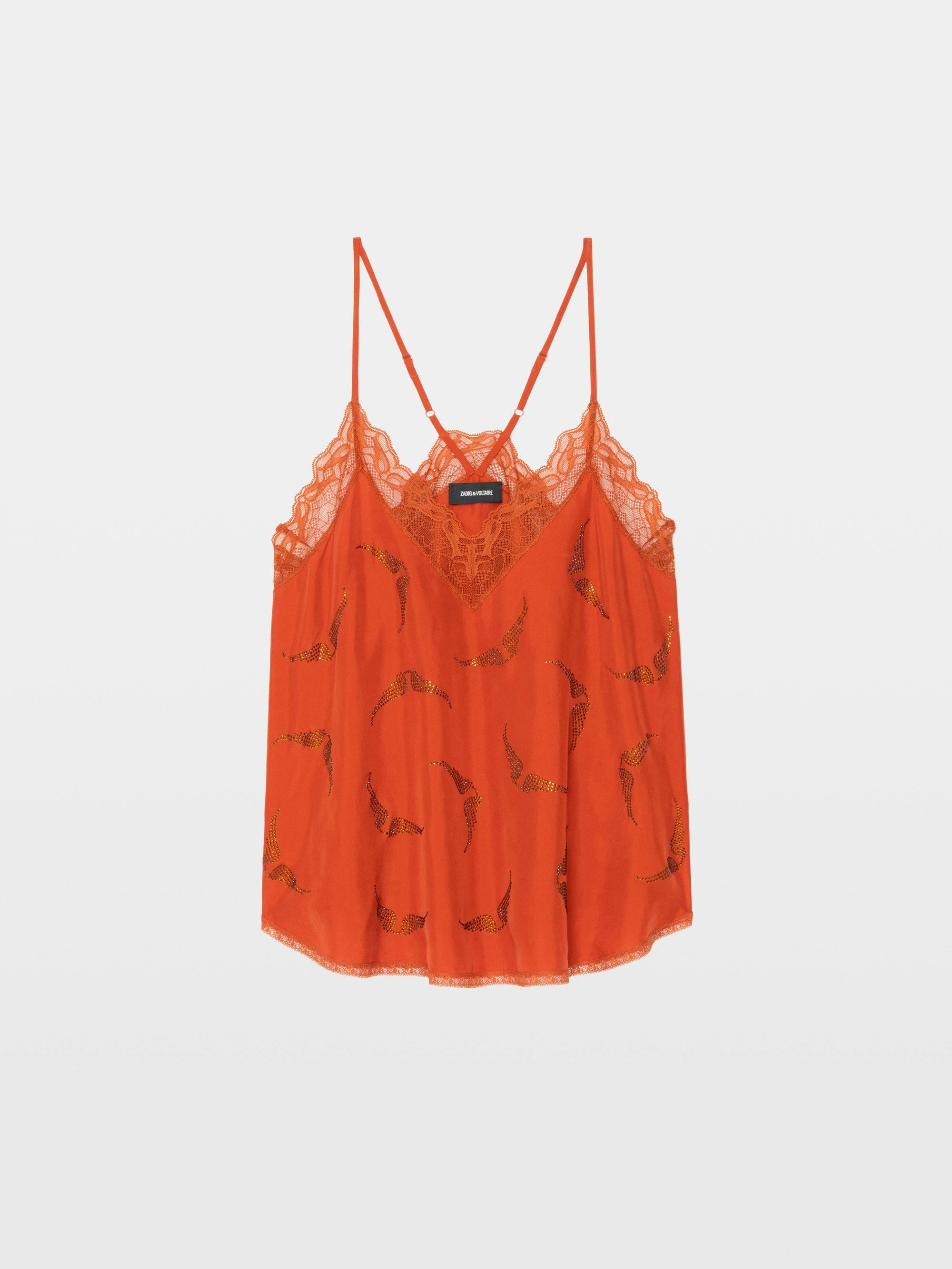 Top Lencero Christy 100% Seda