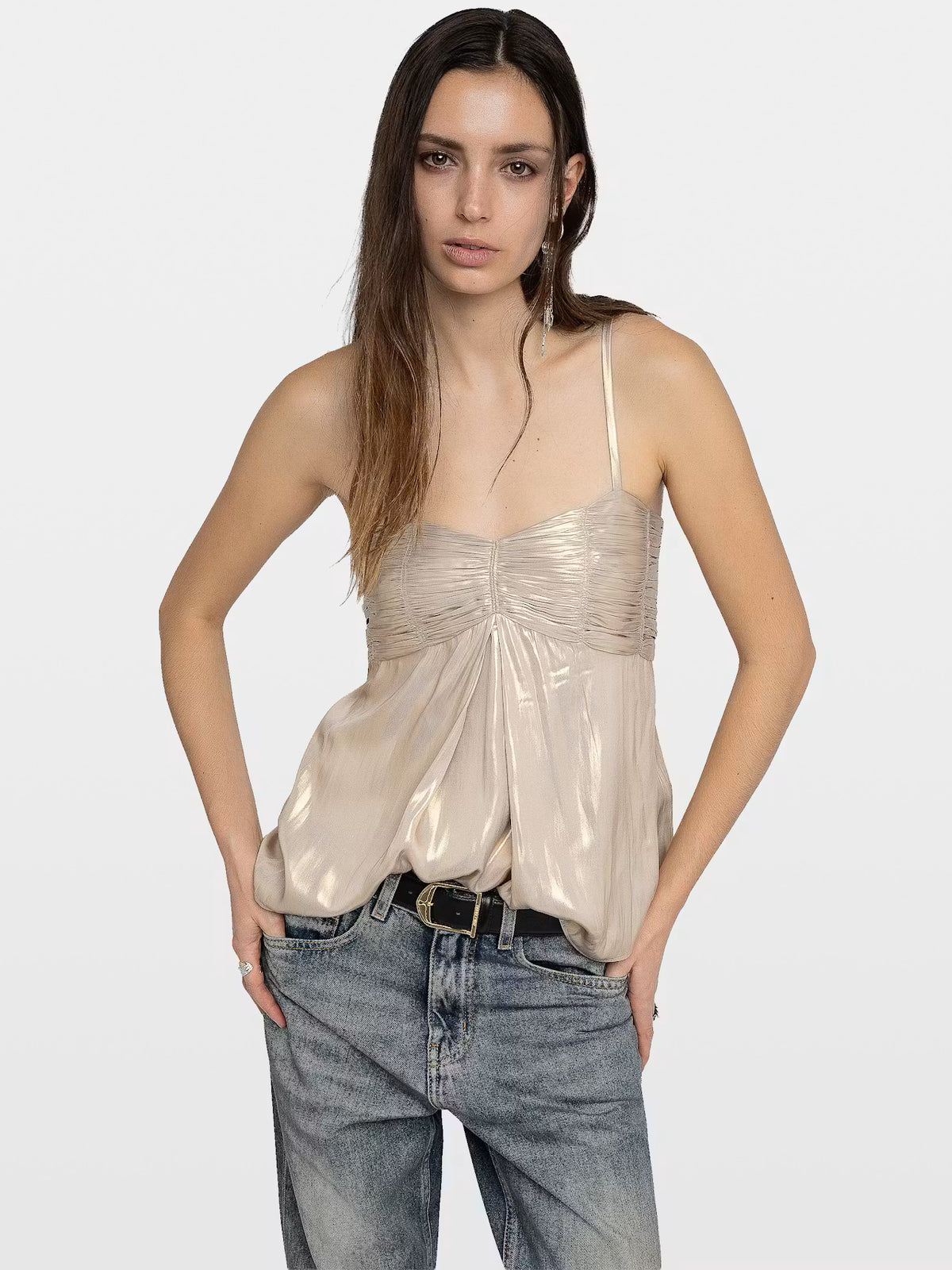 Top Lencero Cippie Satén