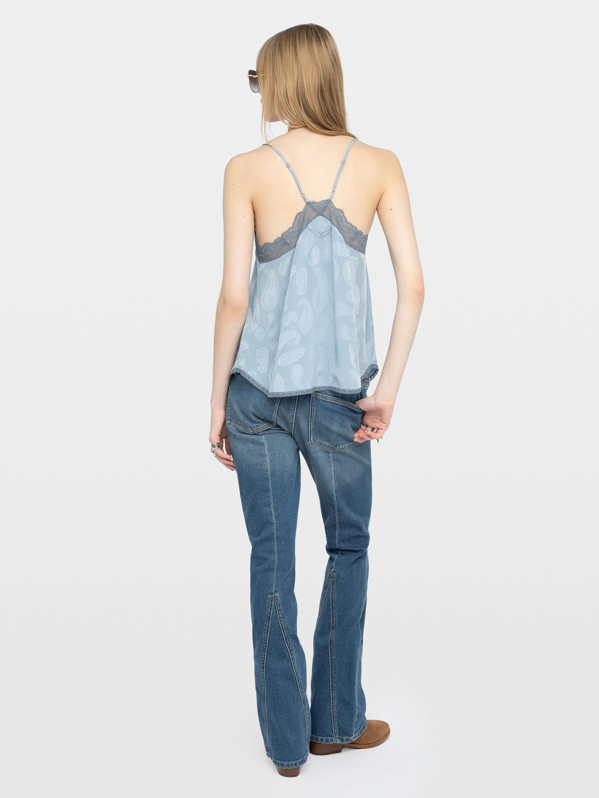 Top Lencero Christy 100% Seda
