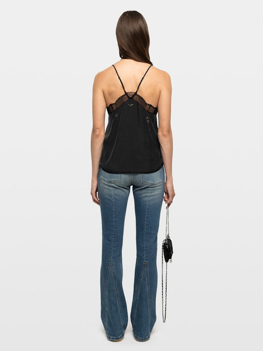 Top Lencero Christy 100% Seda