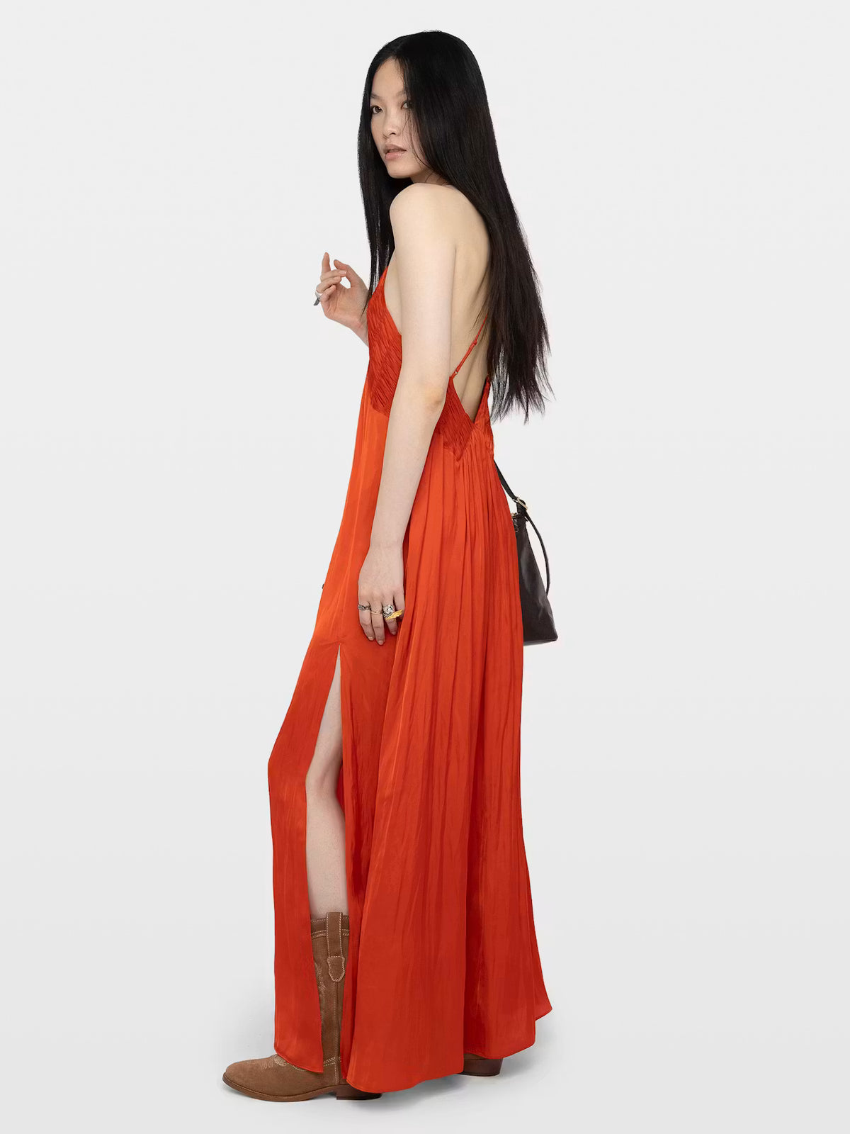 Vestido de Satén Rayonne
