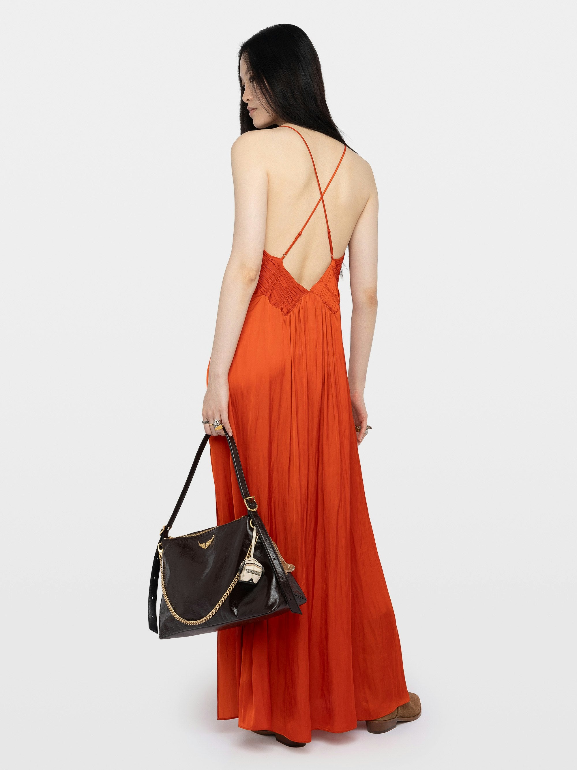 Vestido de Satén Rayonne