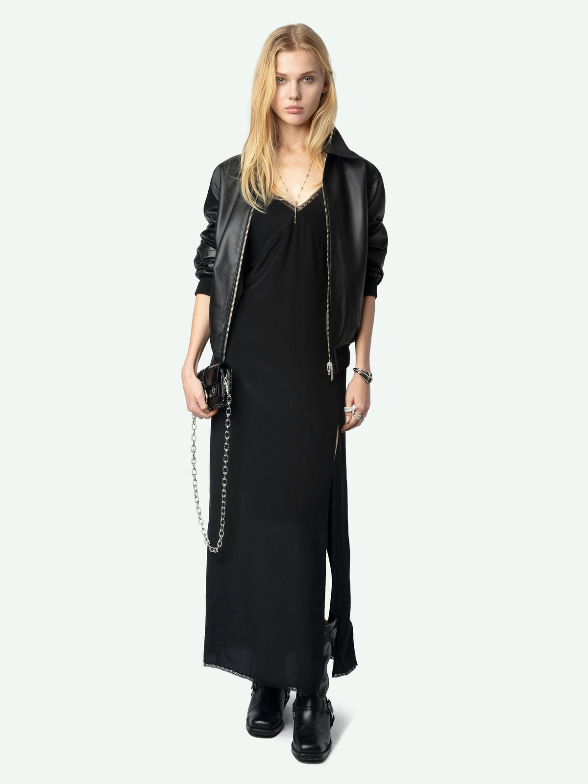 Vestido Ramelil 100% Seda Zadig & Voltaire — vista adicional