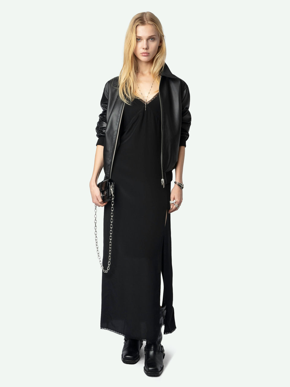 Vestido Ramelil 100% Seda Zadig & Voltaire — vista adicional