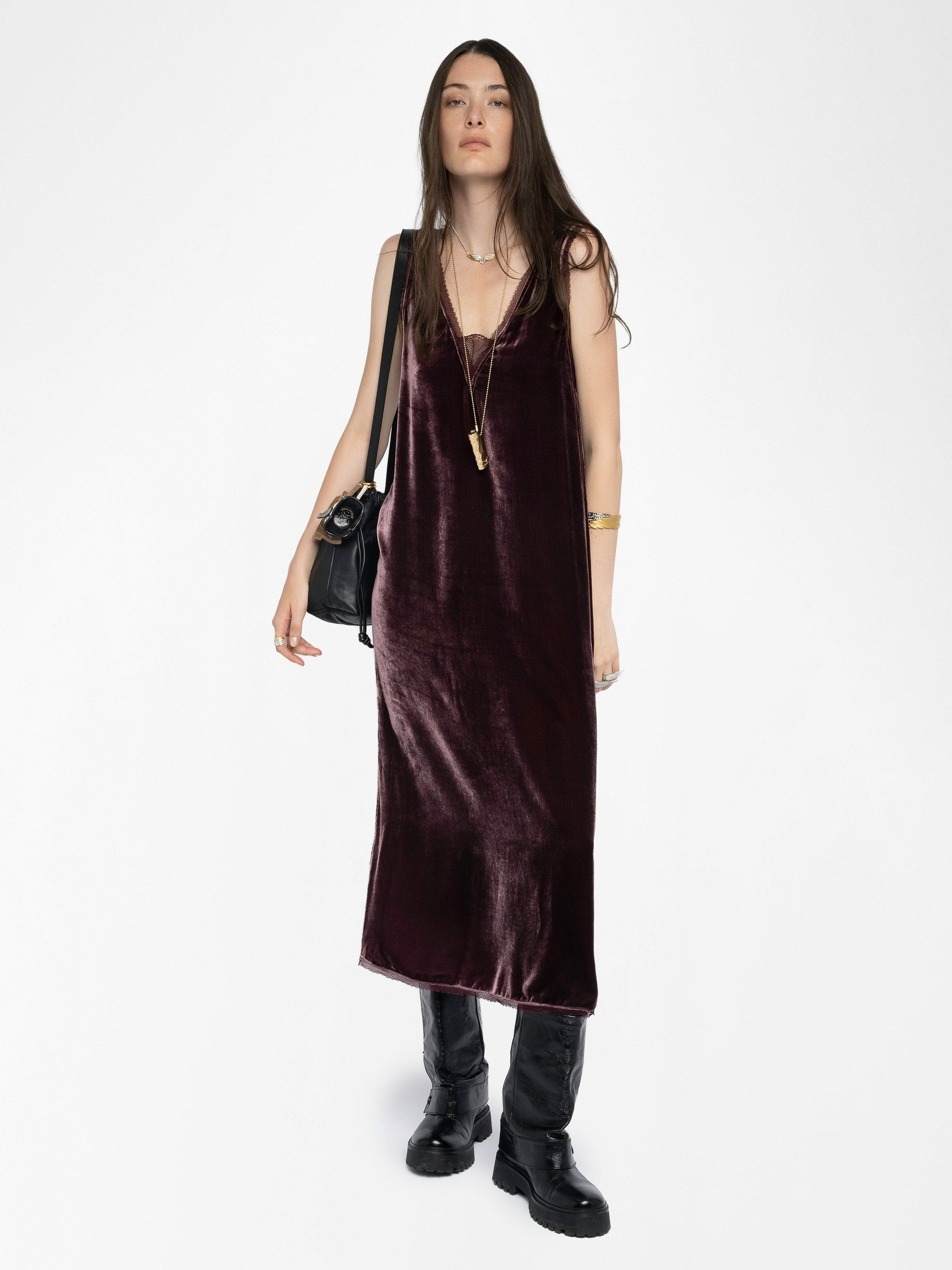 Vestido Renzo Terciopelo