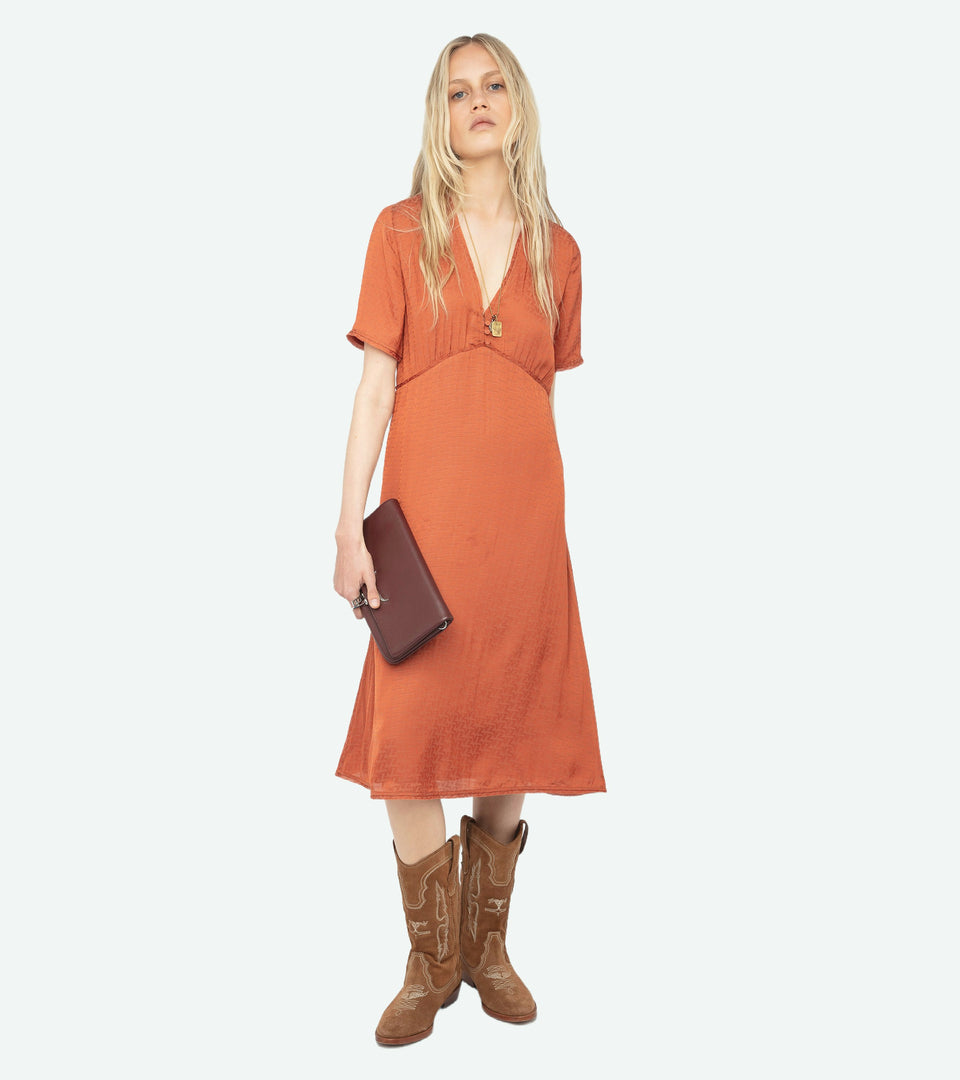 Vestido Rhodral Satén