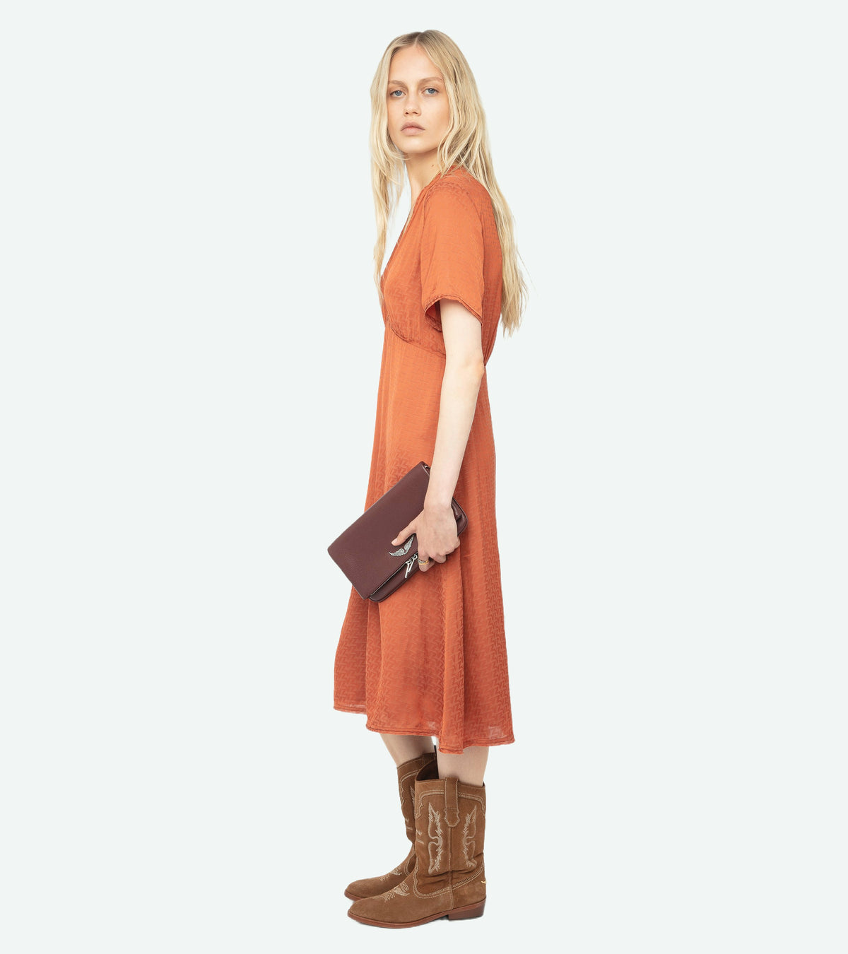 Vestido Rhodral Satén