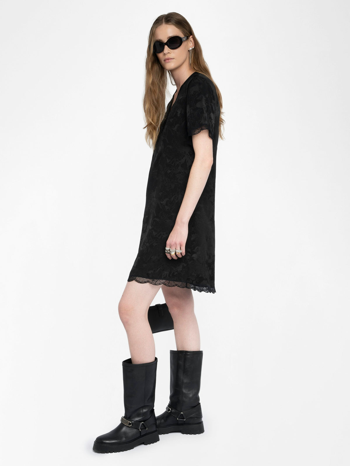 Vestido Rerzo 100% Seda Zadig & Voltaire — vista detalle