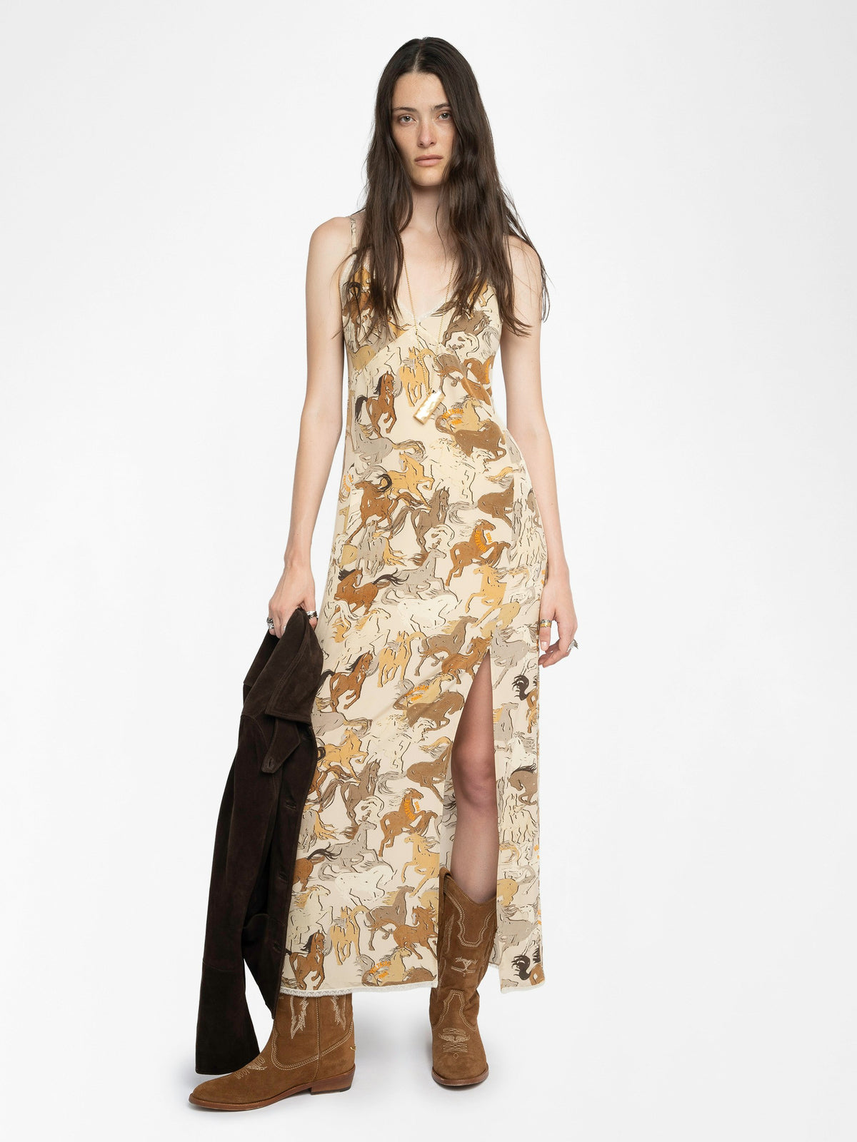 Vestido Ramelil 100% Seda