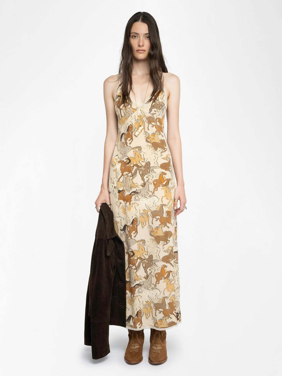 Vestido Ramelil 100% Seda