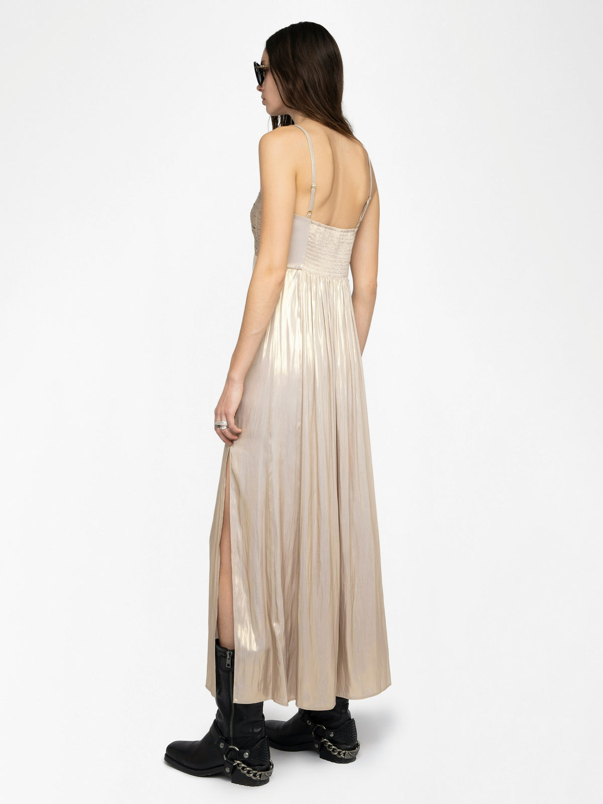 Vestido Rippie Satén
