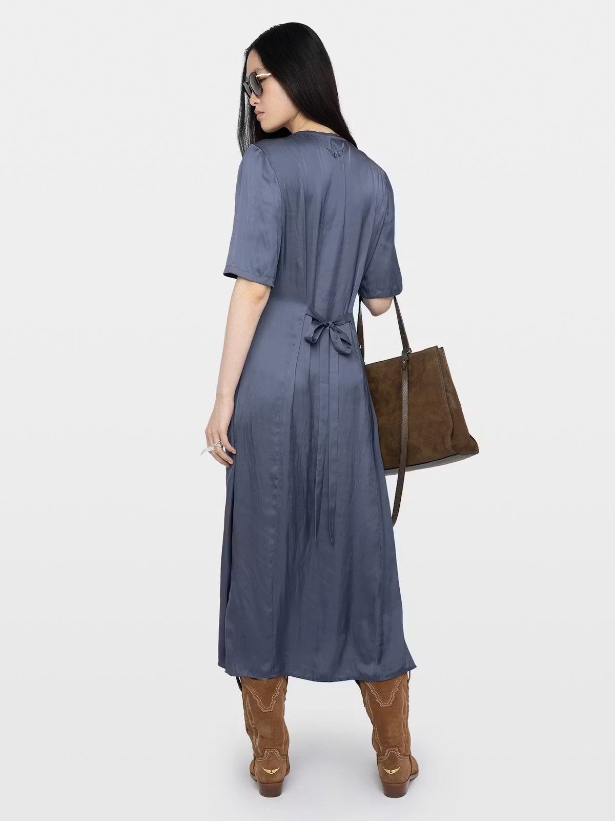 Vestido Rodalan Satén