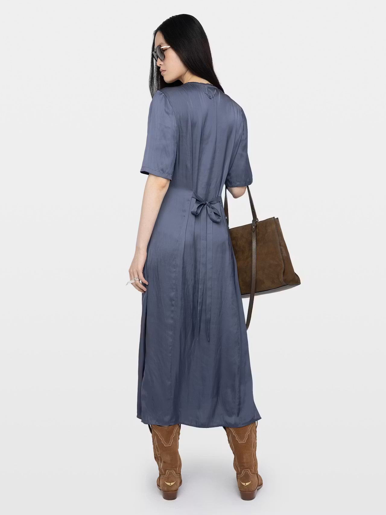 Vestido Rodalan Satén