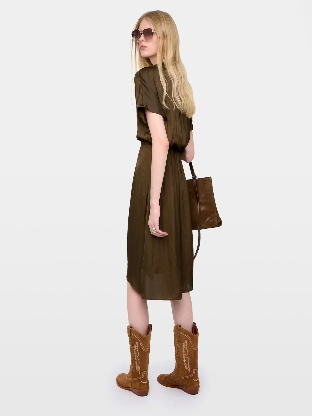Vestido Riaz Satén