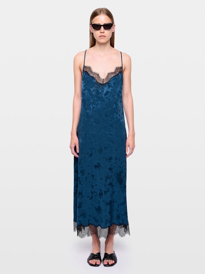 Vestido Respa 100% Seda