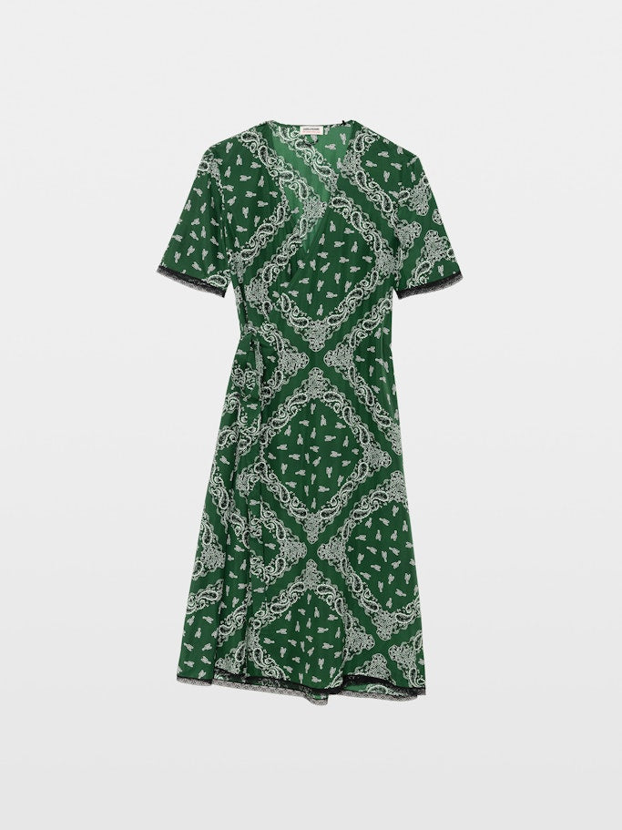 Vestido Reforme 100% Seda