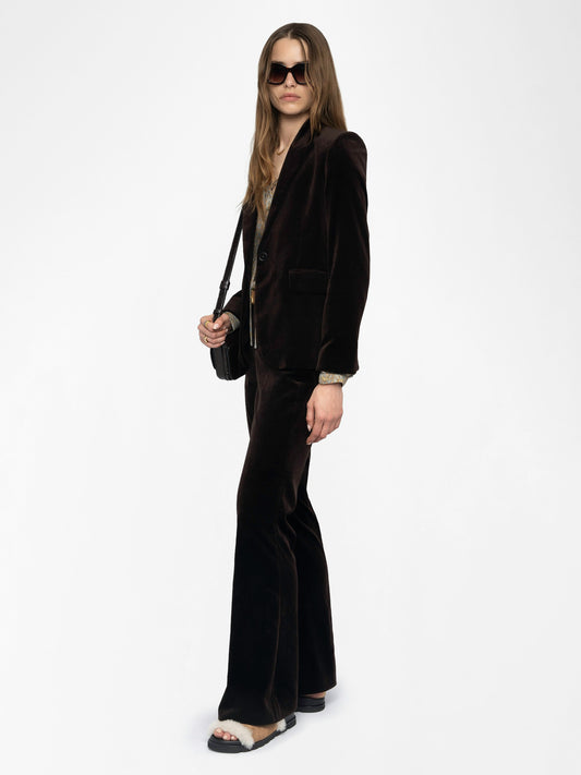 Pantalón Prevy de Terciopelo