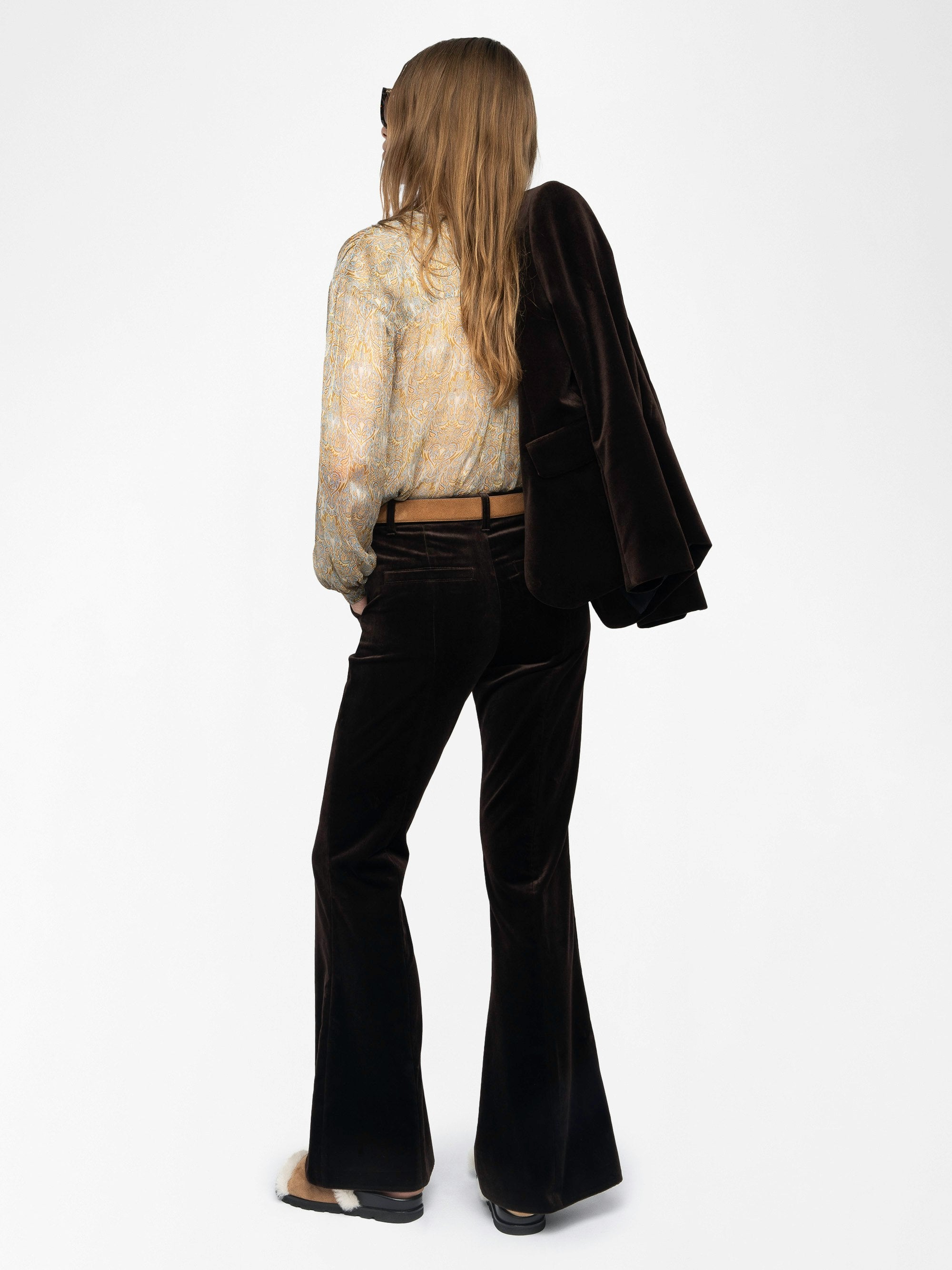 Pantalón Prevy de Terciopelo
