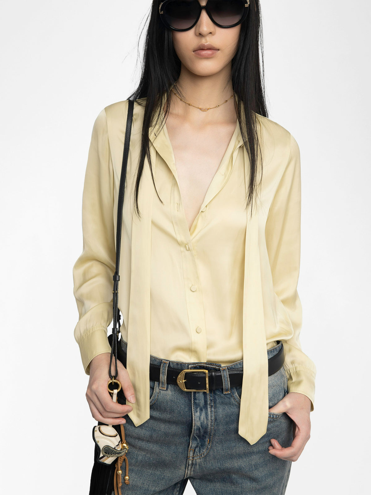 Camisa Tulba Satén Zadig & Voltaire — vista adicional