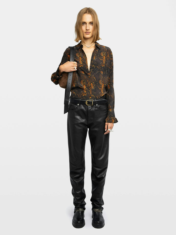 Camisa Thely 100% Seda