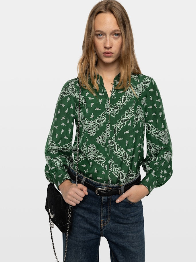 Camisa Twina 100% Seda