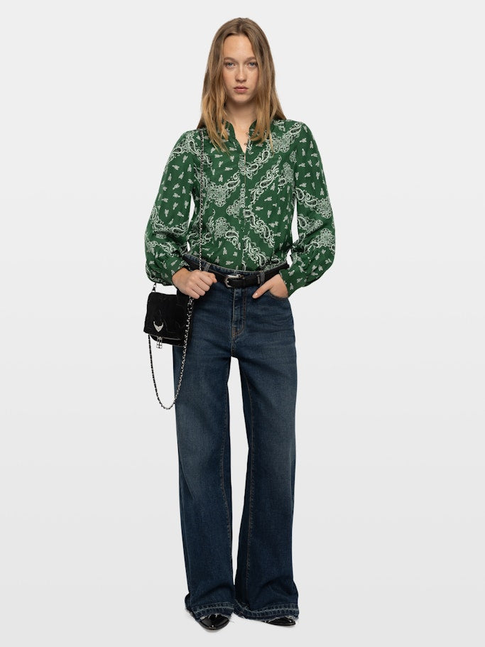 Camisa Twina 100% Seda