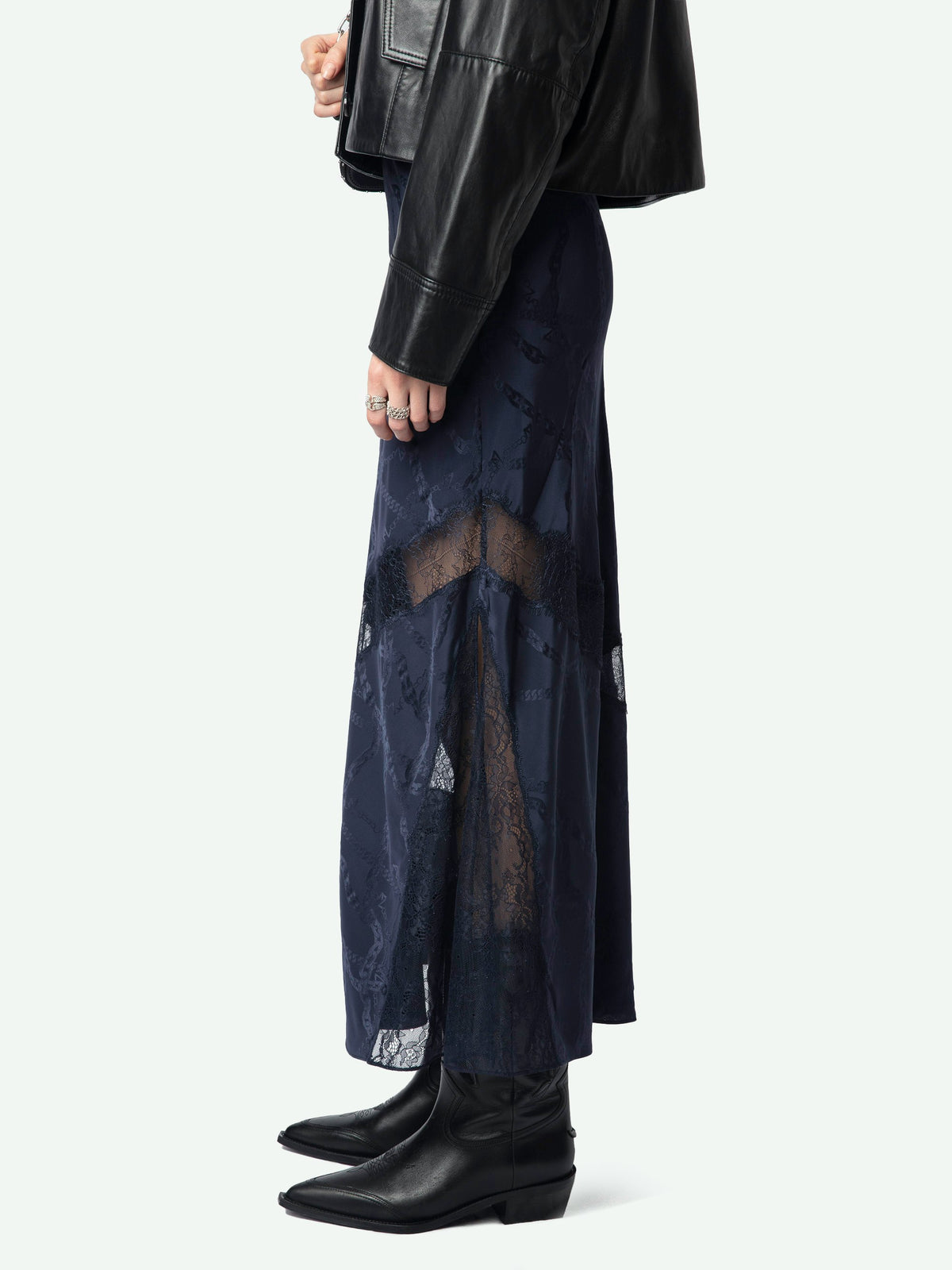 Falda Jaylal 100% Seda Zadig & Voltaire — vista adicional