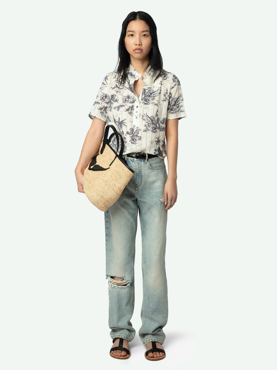 Top Topher Zadig & Voltaire — vista frontal
