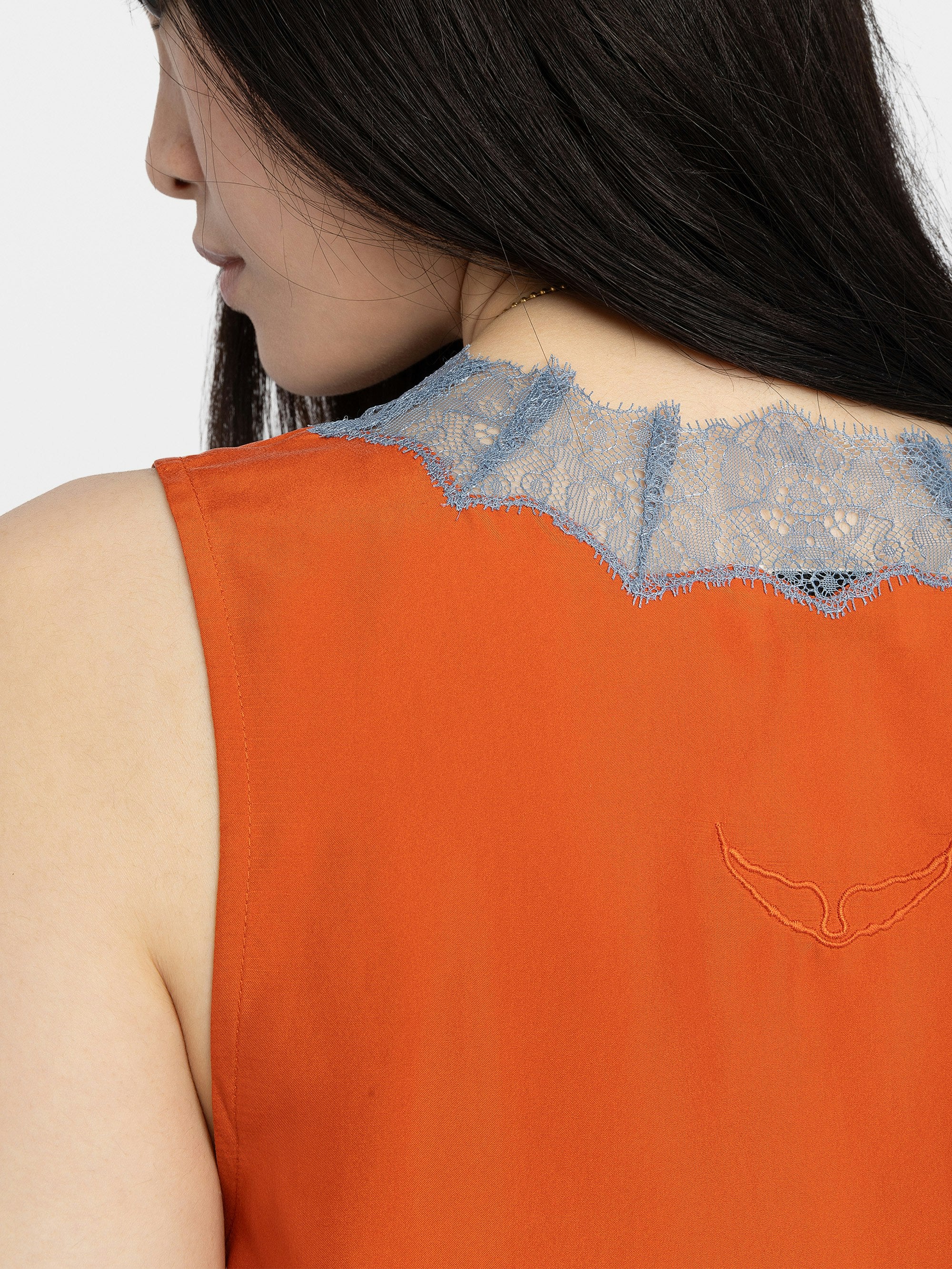Top Lencero Tasao 100% Seda