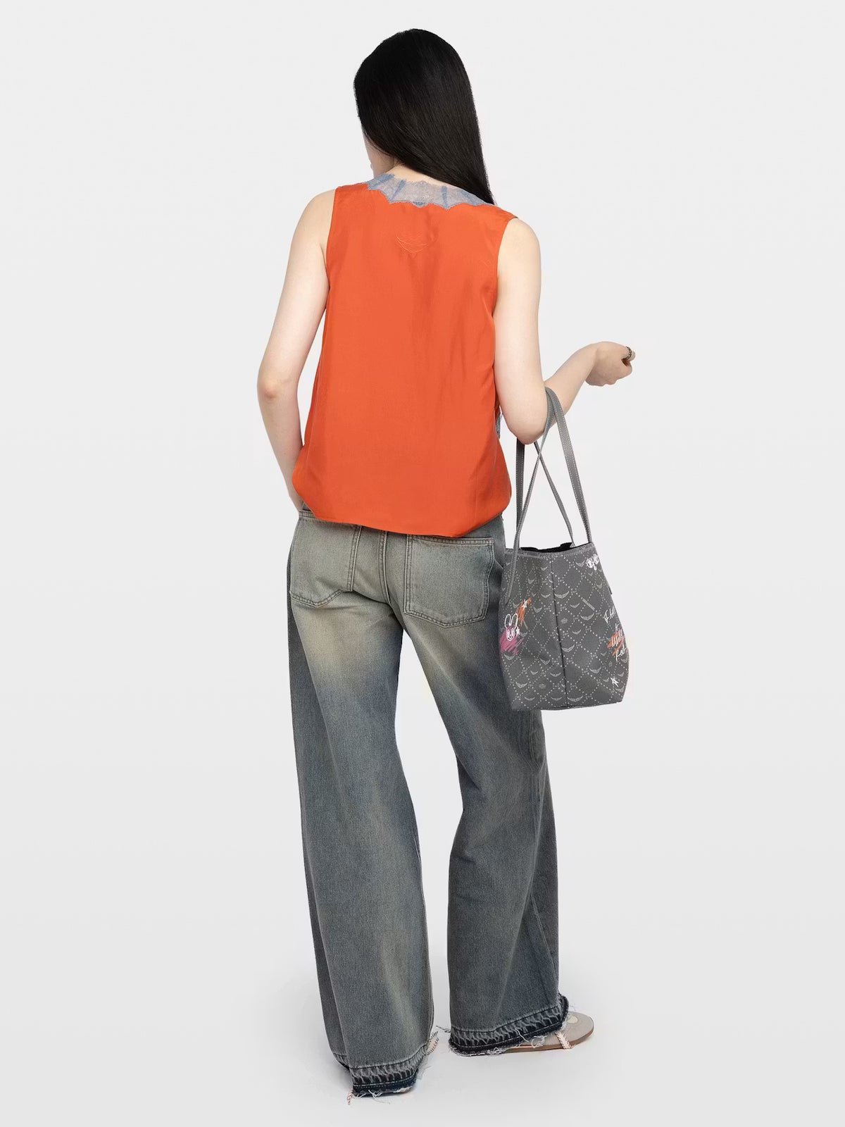 Top Lencero Tasao 100% Seda