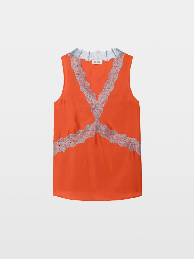Top Lencero Tasao 100% Seda