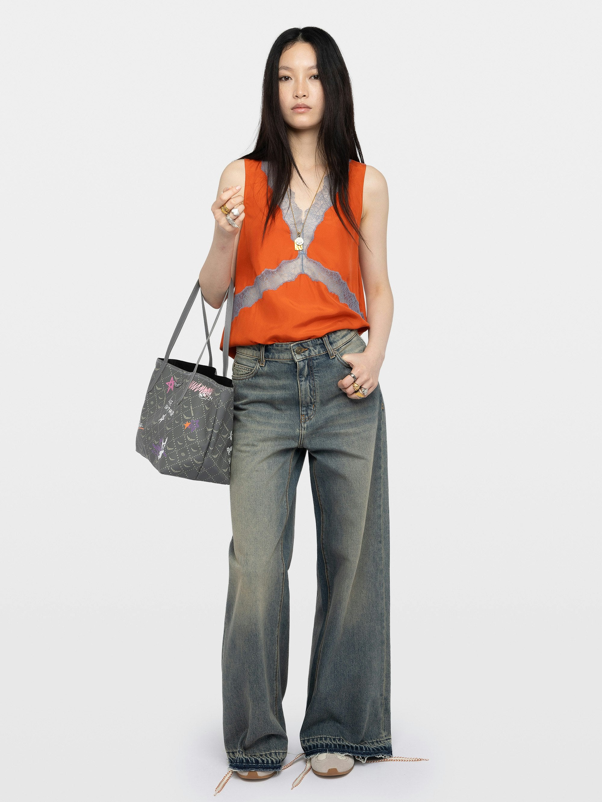 Top Lencero Tasao 100% Seda