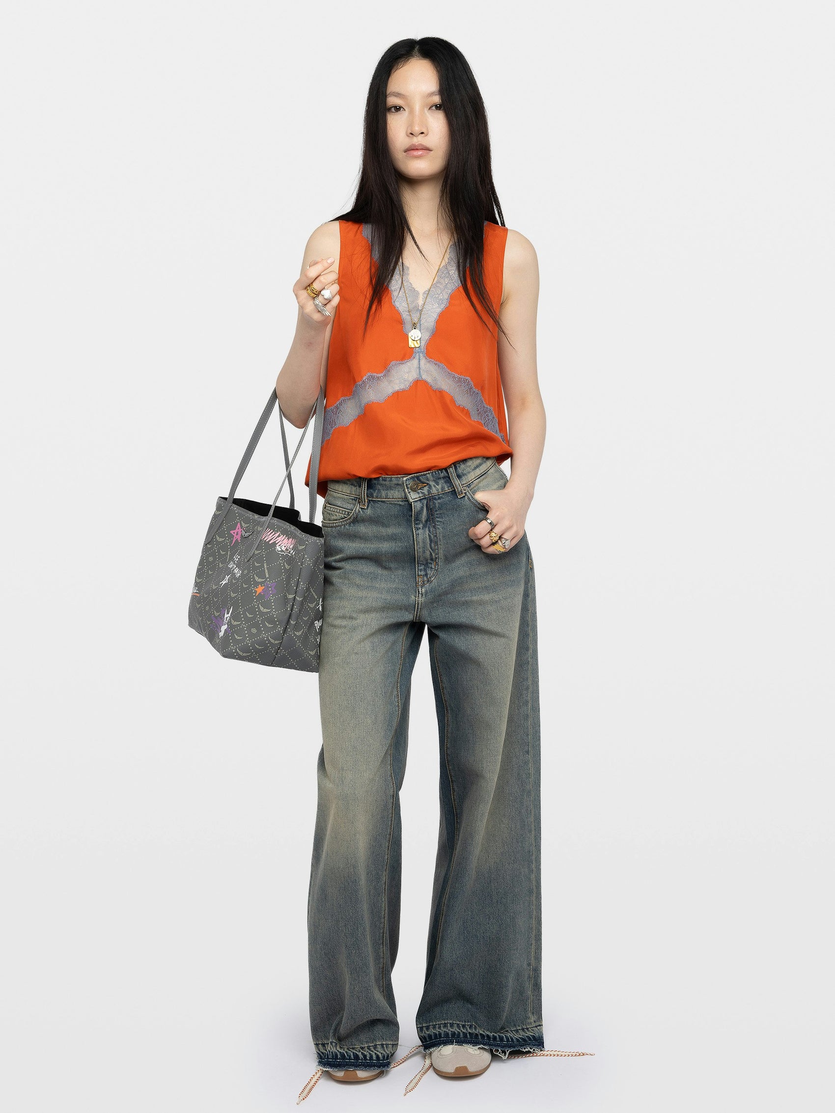Top Lencero Tasao 100% Seda