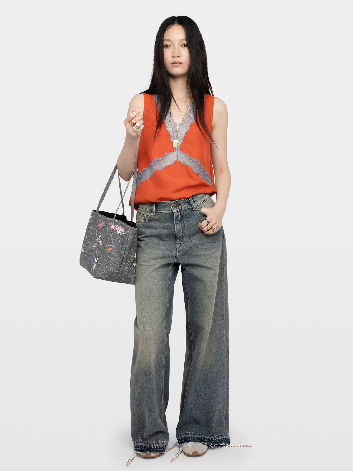 Top Lencero Tasao 100% Seda