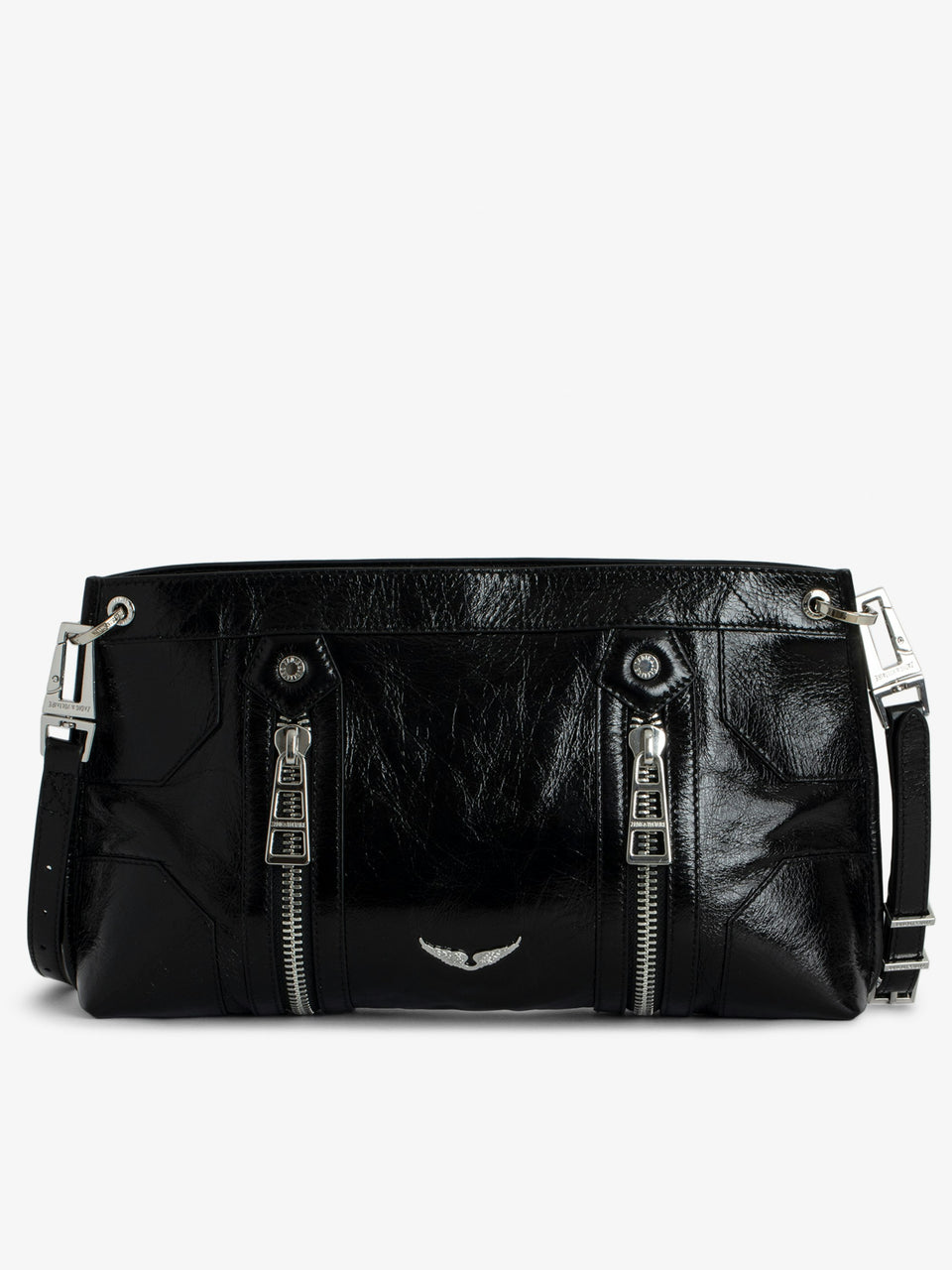 Bolso Sunny Moody Vintage Patent Zadig & Voltaire — vista frontal