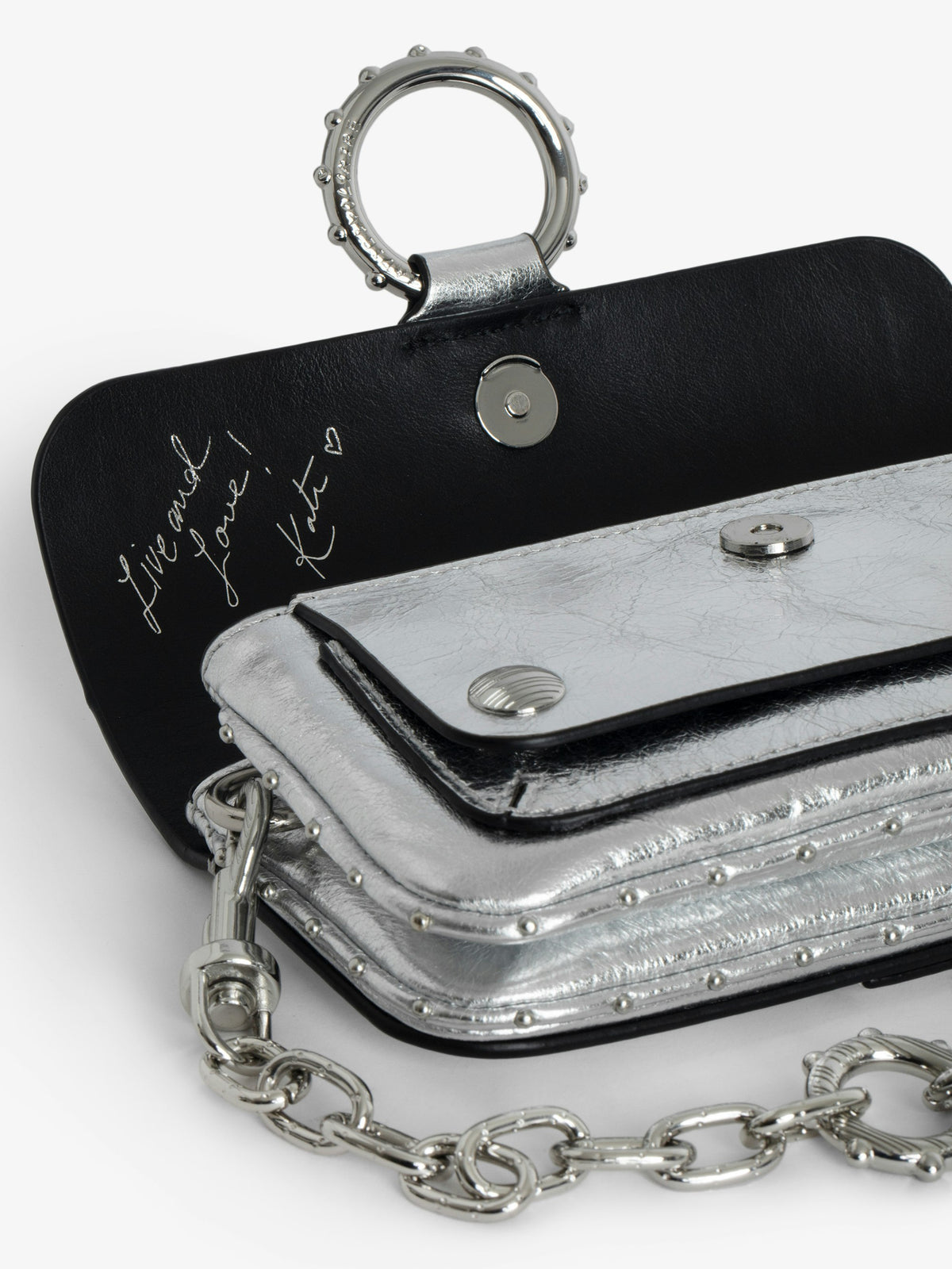 Bolso Kate Wallet Vintage Metal