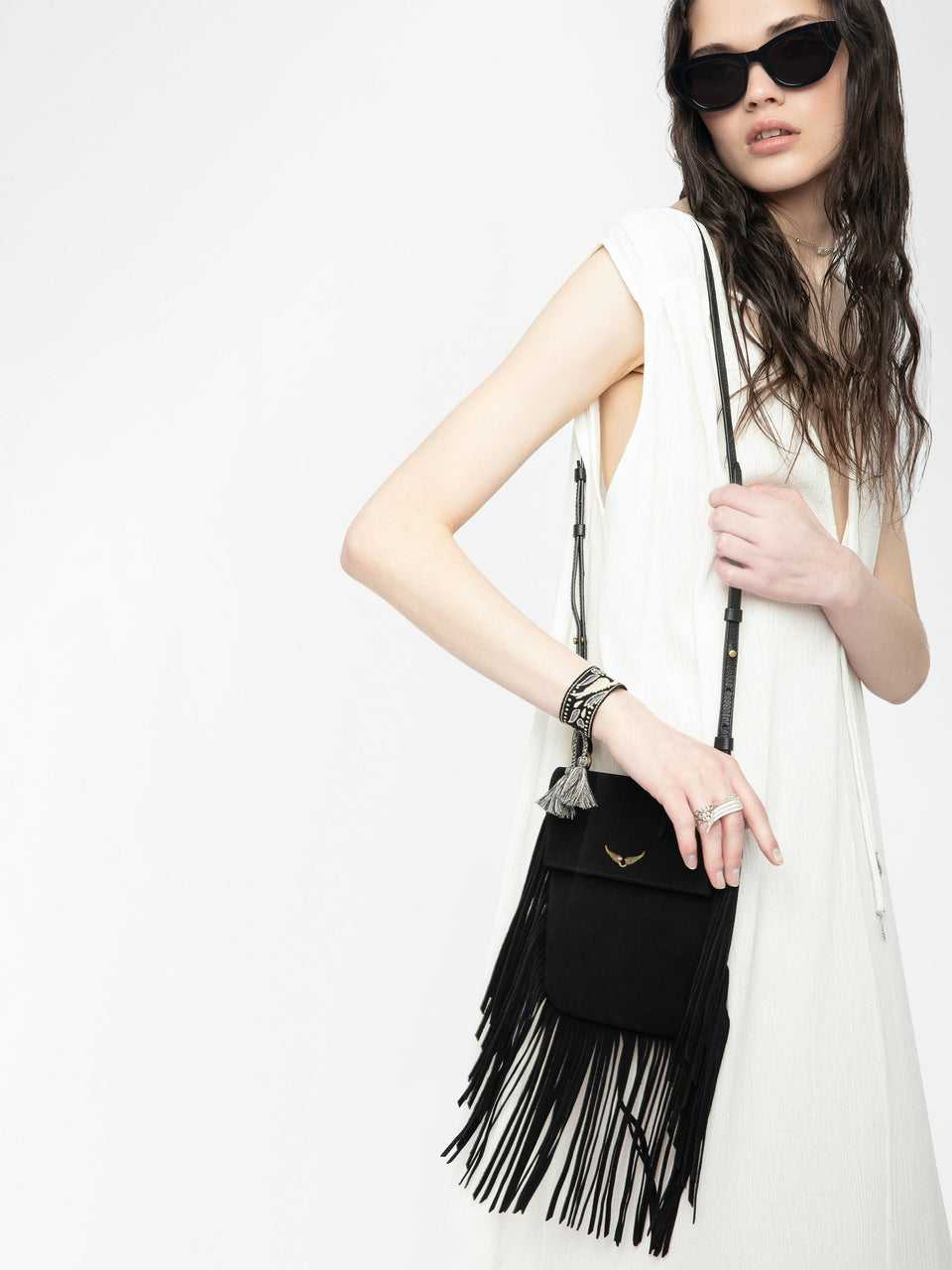 Bolso de mano Rockson Mini Suede
